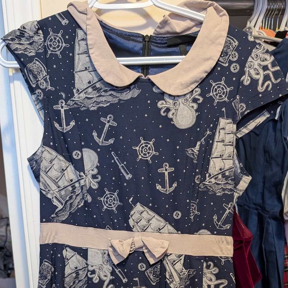 Sourpuss Lizzie - Krakens Revenge Dress